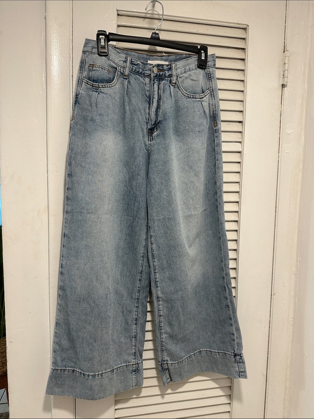 Habitual Light Blue Relaxed Wide-Leg Jeans